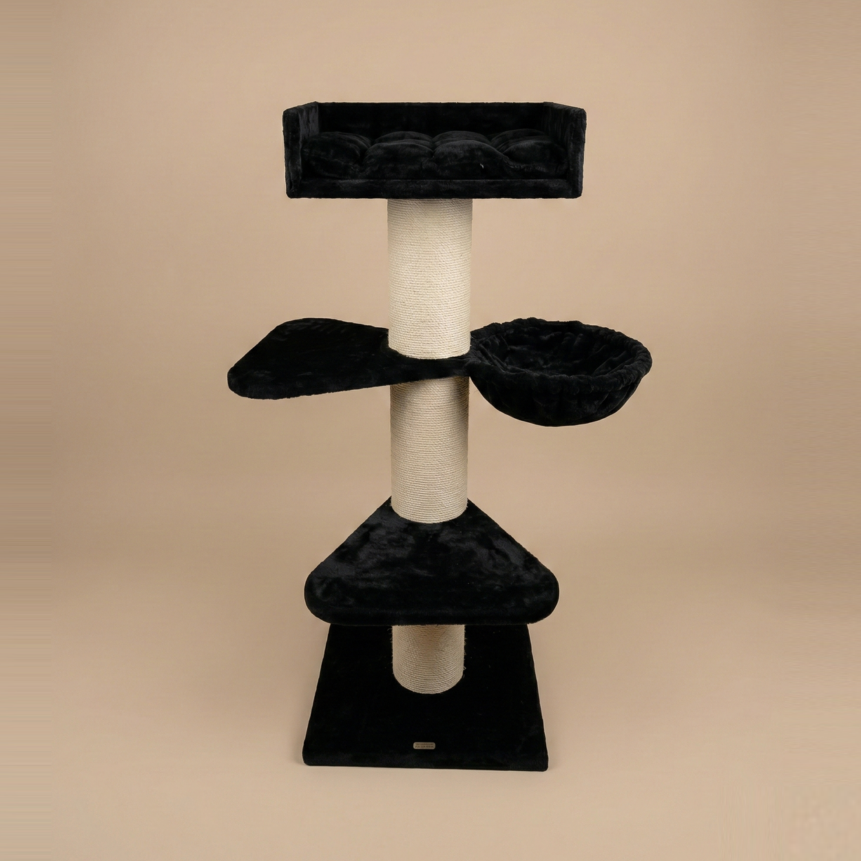 Cat Tree Royalty Plus (Black Teddy)