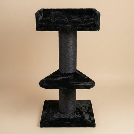 Cat Tree Maine Coon Lounge Blackline (Black Teddy)