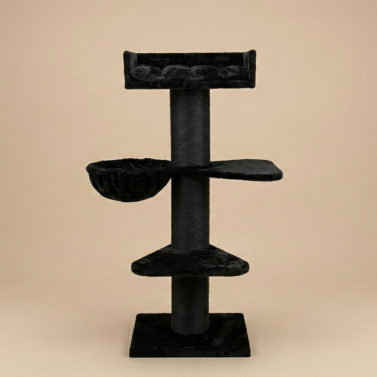 Cat tree Royalty Blackline Plus (Black Teddy)