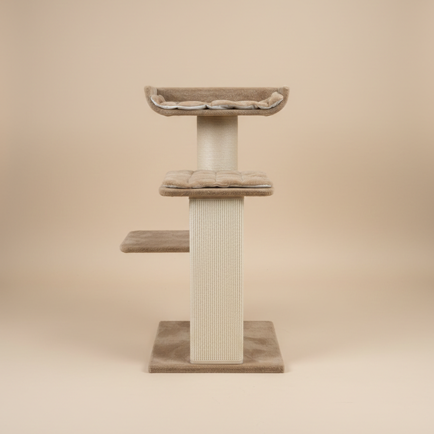 Cat Tree Maine Coon Throne (Cappuccino Teddy)