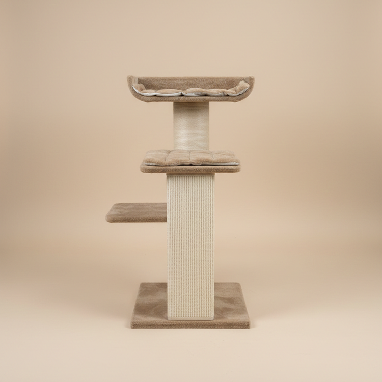 Cat Tree Maine Coon Throne (Cappuccino Teddy)