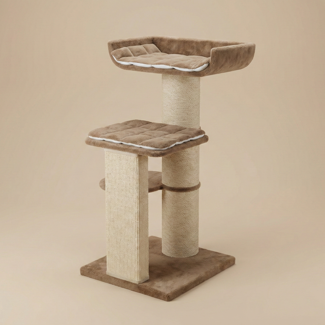 Cat Tree Maine Coon Throne (Cappuccino Teddy)