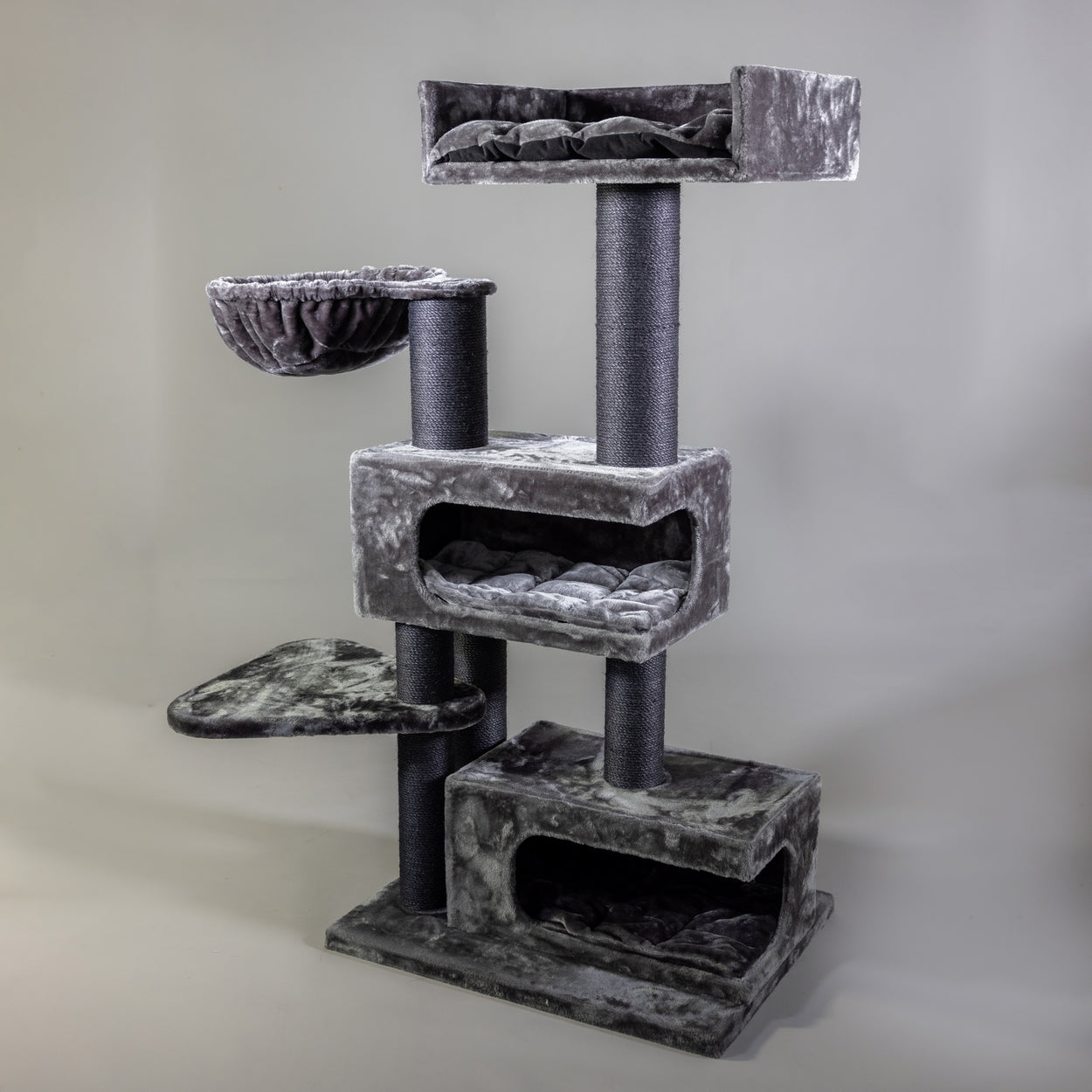 Cat Tree Norwegian Cat Retreat Blackline (Dark Grey)