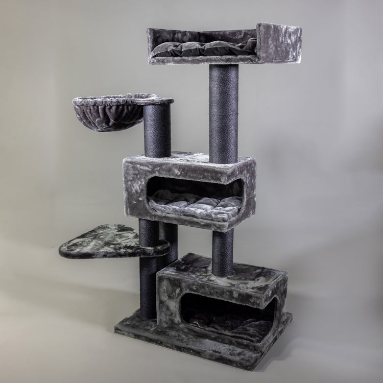 Cat Tree Norwegian Cat Retreat Blackline (Dark Grey)