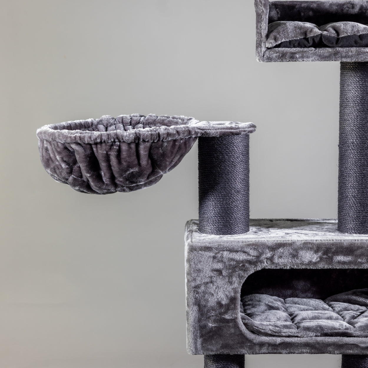Cat Tree Norwegian Cat Retreat Blackline (Dark Grey)