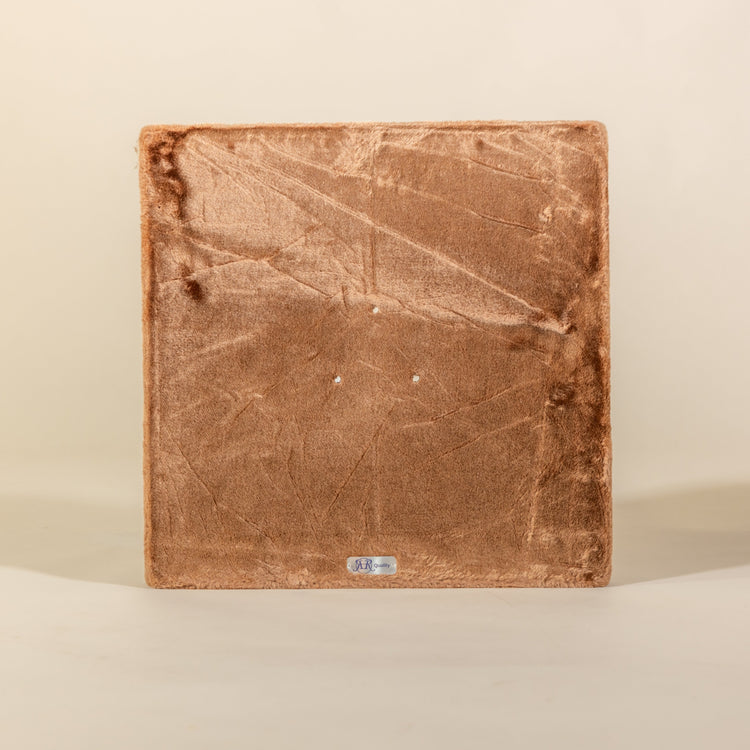 Natural Leaves Base Plate Ø50 cm (Brown)