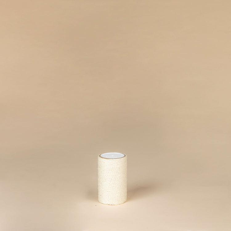 Sisal pole 17.5 cm x 12 cmØ - M8 (Cream)