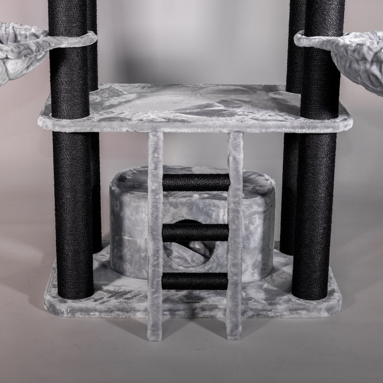 Cat Tree for Large Breeds - Panther XXL Blackline (Light Grey)