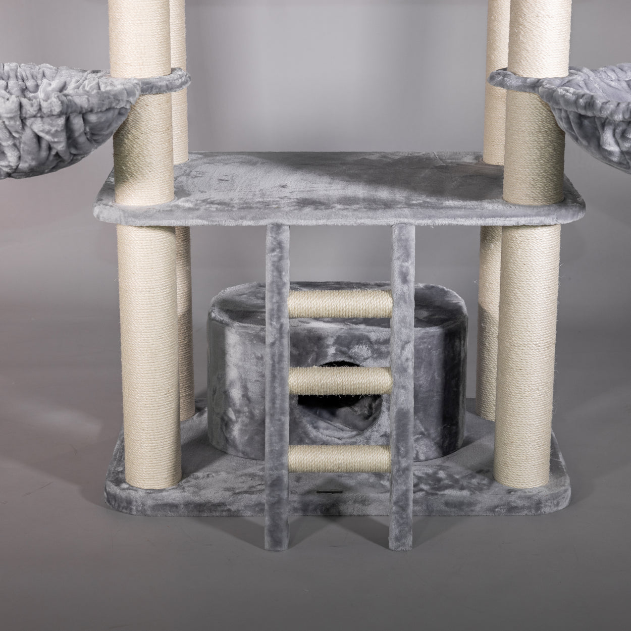 Cat Tree for Large Breeds - Panther XXL (Light Grey)