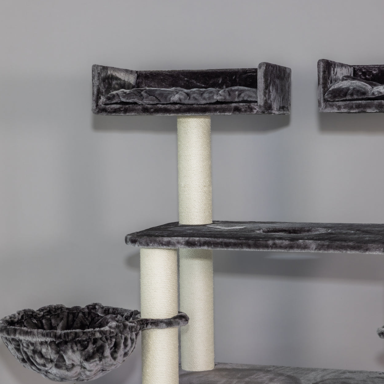 Cat Tree for Large Breeds - Panther XXL (Dark Grey)