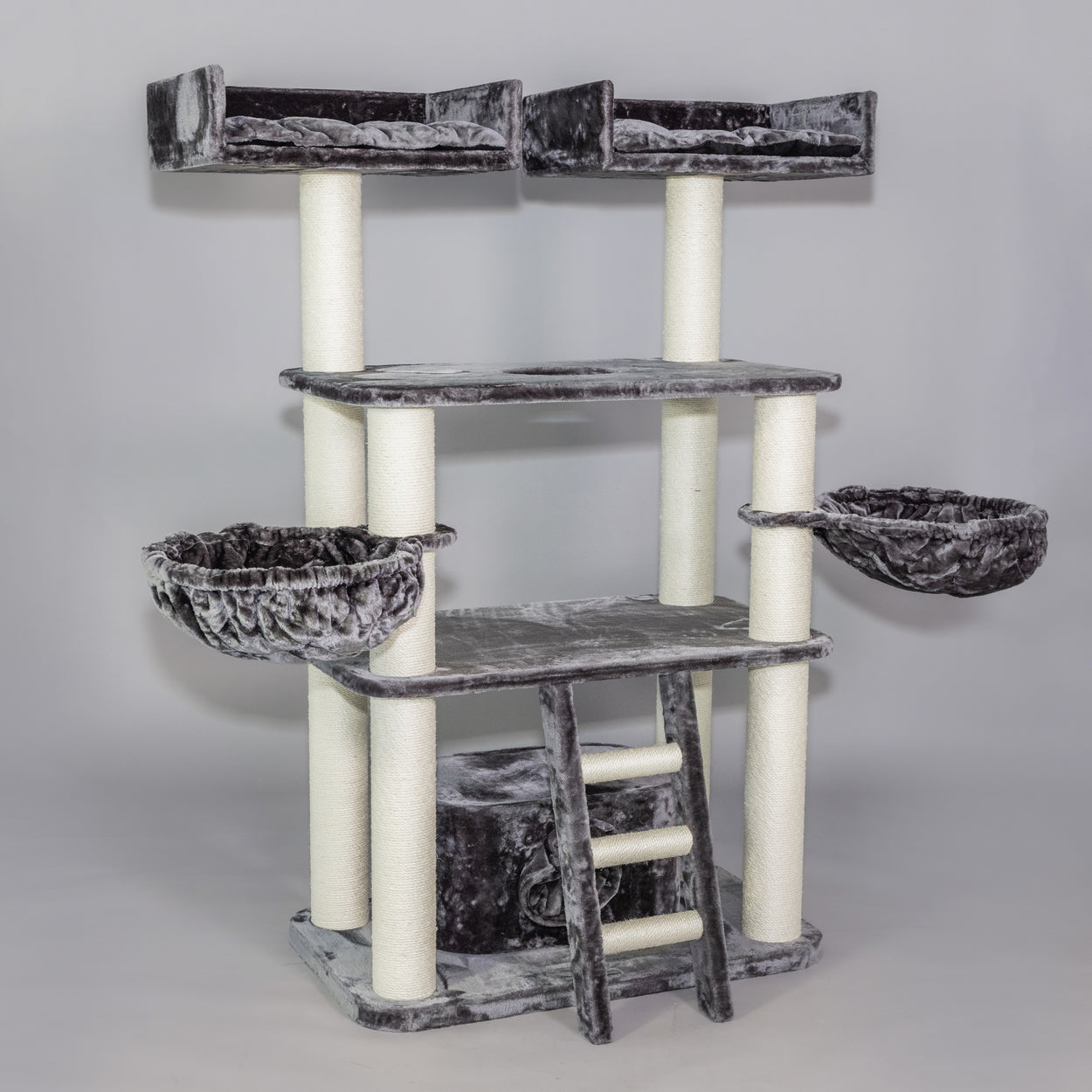 Cat Tree for Large Breeds - Panther XXL (Dark Grey)