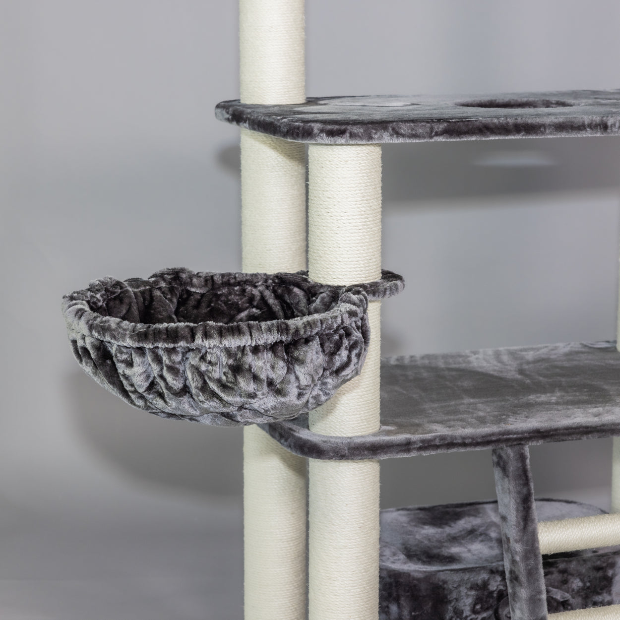 Cat Tree for Large Breeds - Panther XXL (Dark Grey)