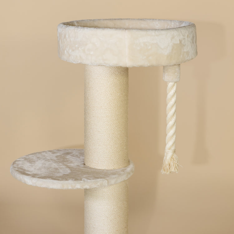 Cat Tree Maine Coon Lounge Sleeper (Cream)