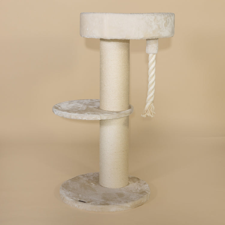 Cat Tree Maine Coon Lounge Sleeper (Cream)