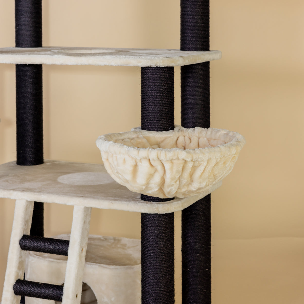 Cat Tree for Large Breeds - Panther XXL Blackline (Beige)