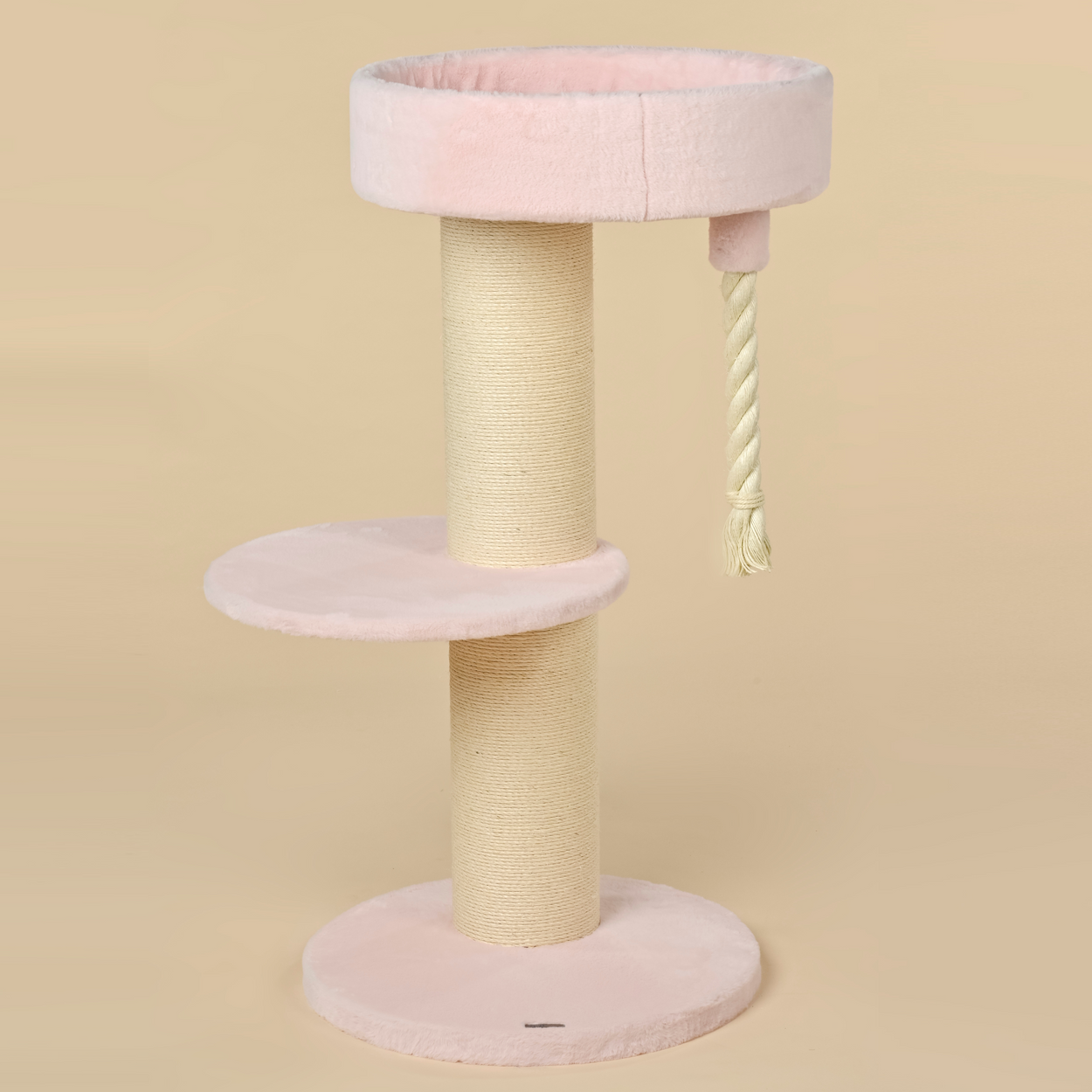 Cat Tree Maine Coon Lounge Sleeper (Pink Teddy)