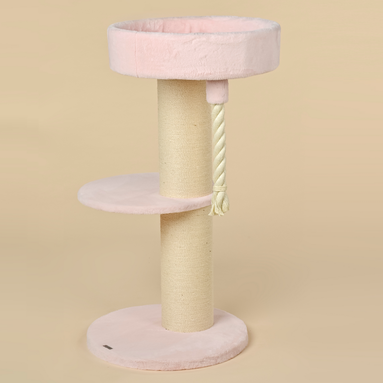 Cat Tree Maine Coon Lounge Sleeper (Pink Teddy)