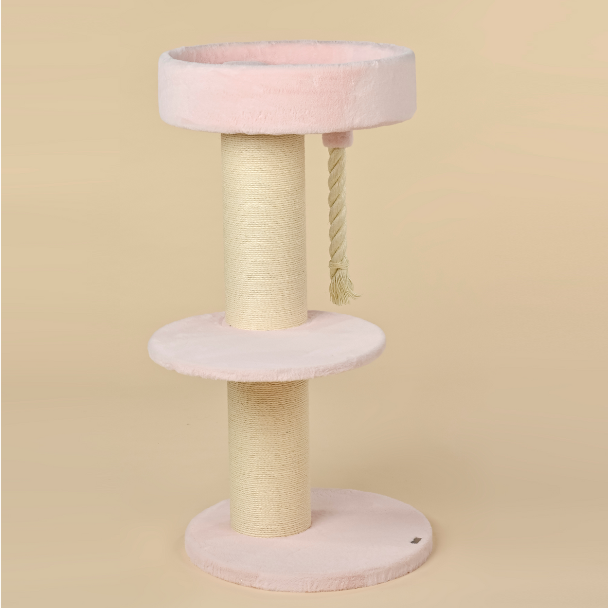 Cat Tree Maine Coon Lounge Sleeper (Pink Teddy)