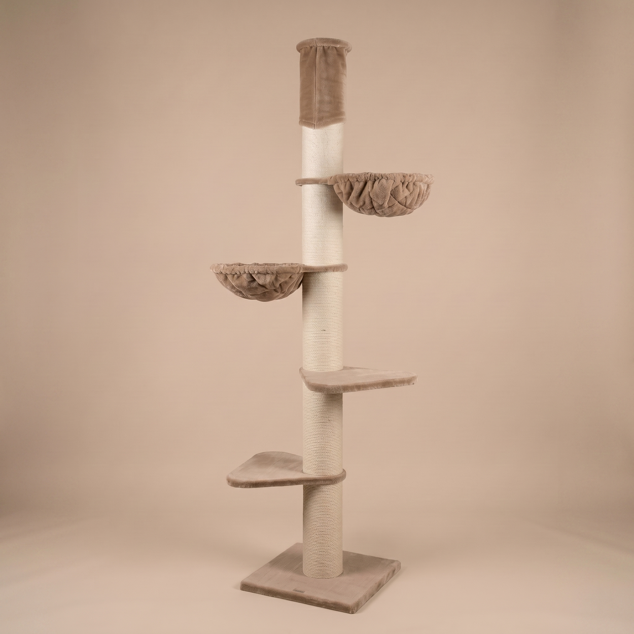 Cat Tree Maine Coon Tower (Cappuccino Teddy) 245-265 cm