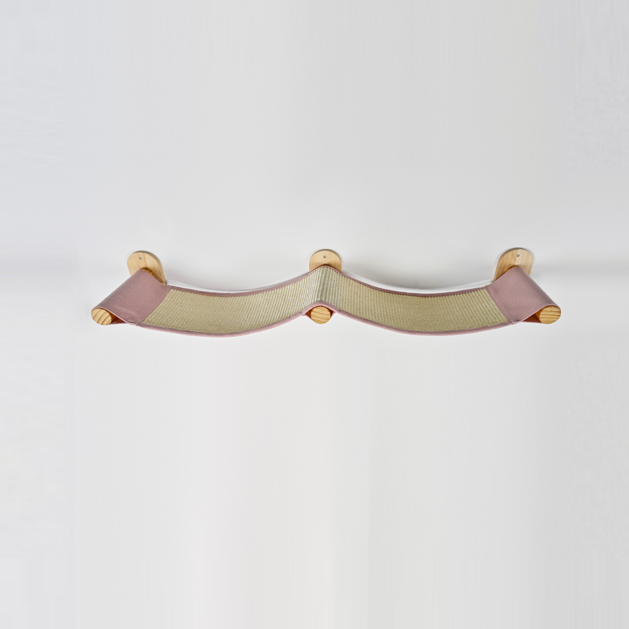 Wall unit Climbing wall Cat - Wall Bridge (Pink)