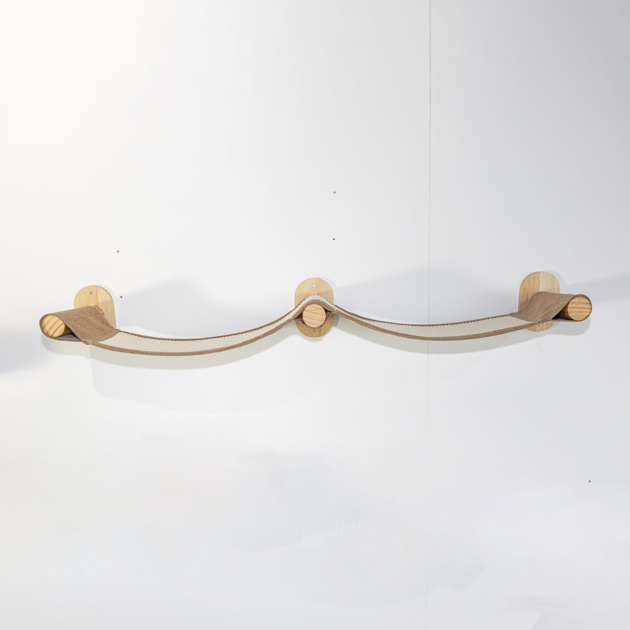 Wall unit Climbing wall Cat - Wall Bridge (Cappuccino)