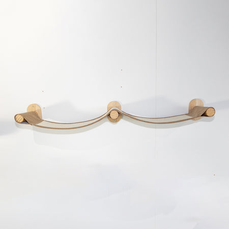 Wall unit Climbing wall Cat - Wall Bridge (Cappuccino)