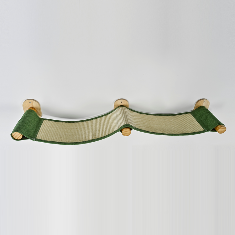 Wall unit Climbing wall Cat - Wall Bridge (Pistachio)