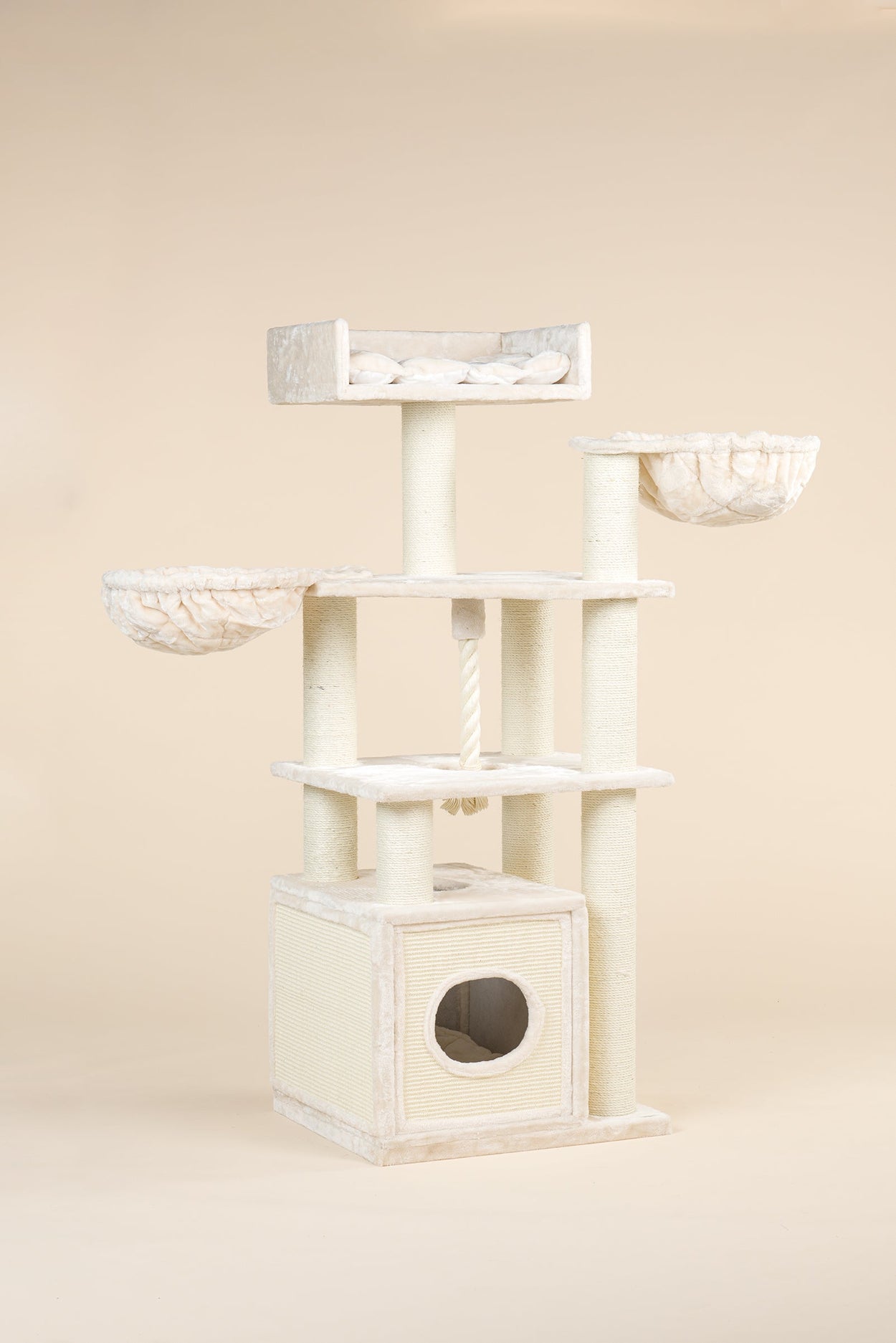 Cat Tree Cat Relax Plus (Cream)