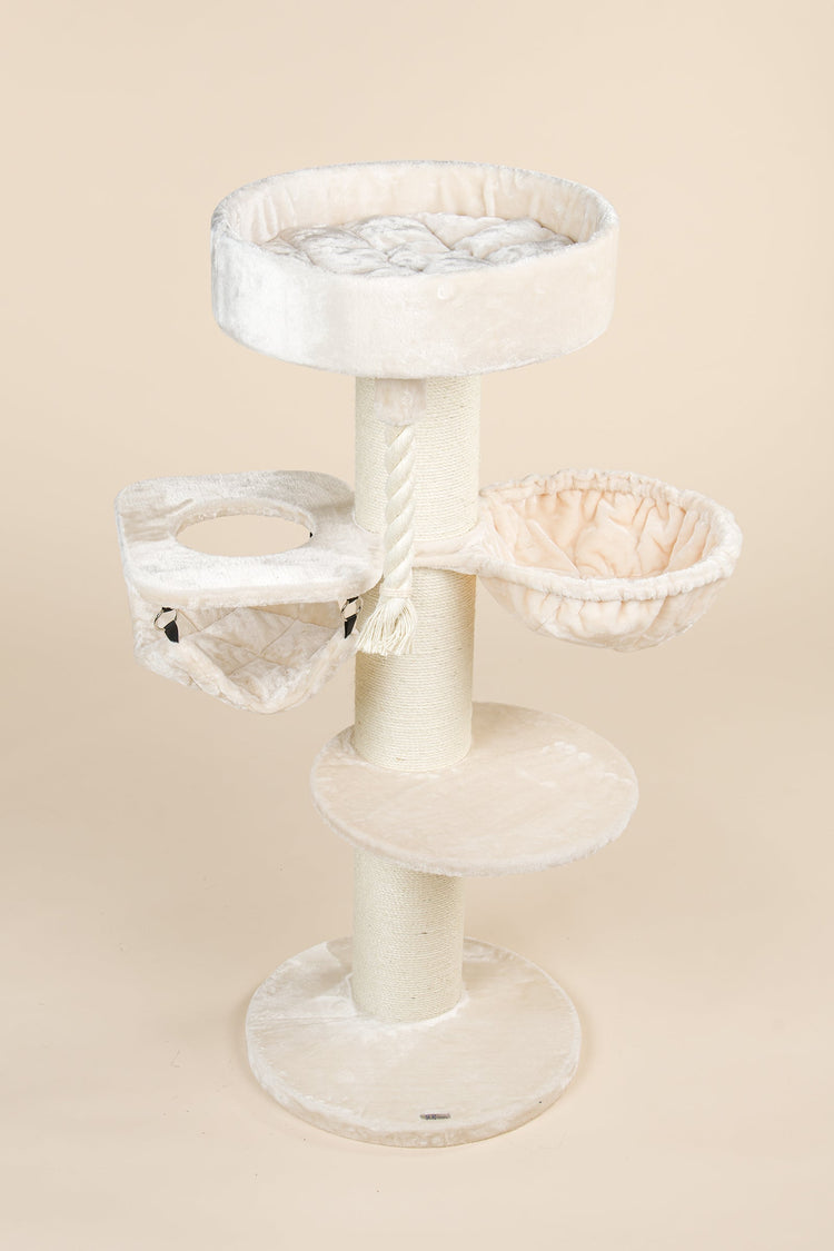 Cat Tree Maine Coon Sleeper Crown Plus (Cream)