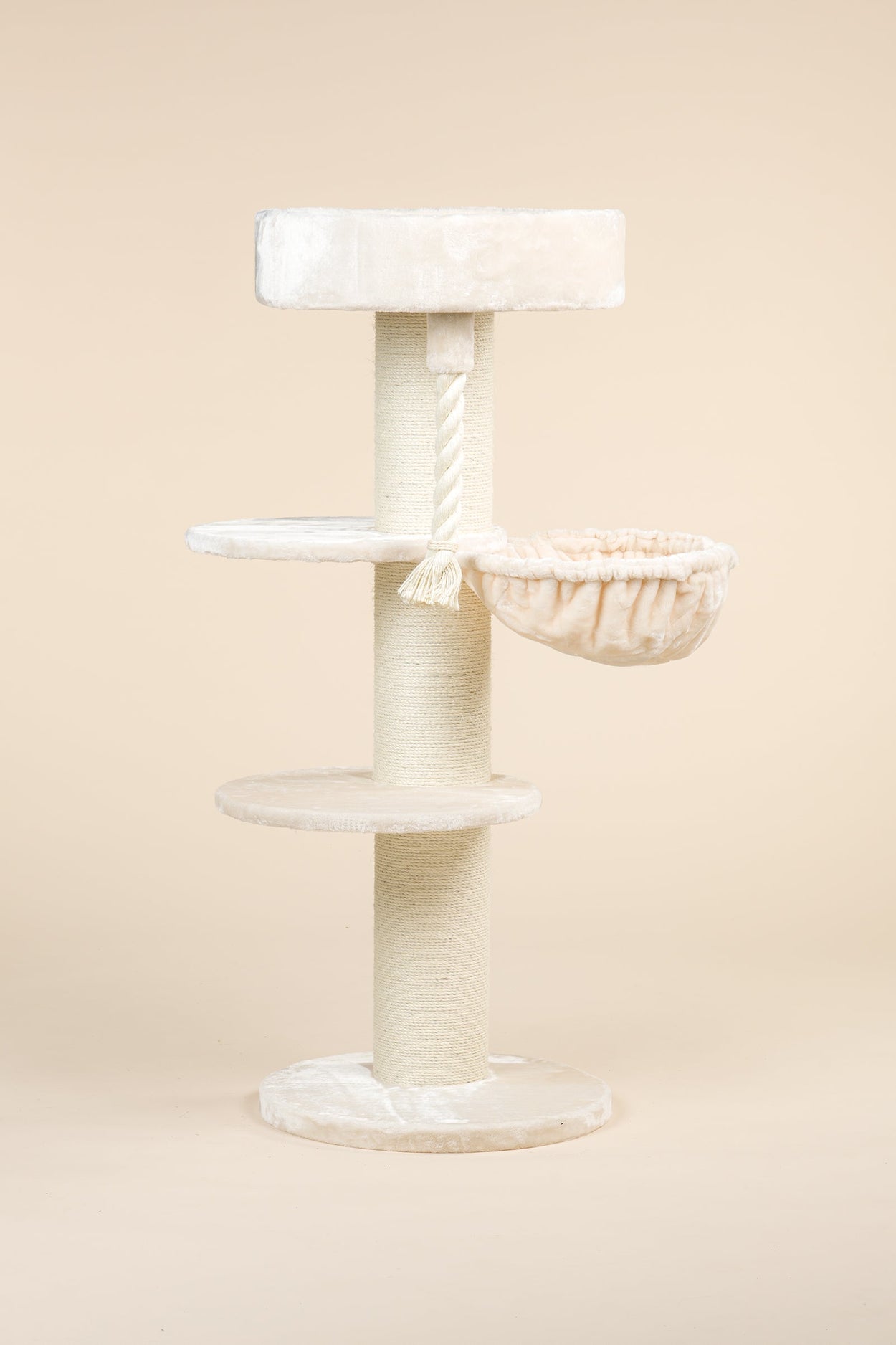 Cat Tree Maine Coon Sleeper Plus (Cream)