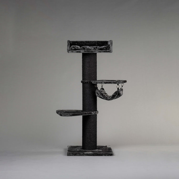 Cat Tree Royalty Blackline Crown (Dark Grey)