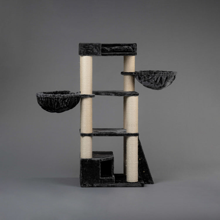 Cat Tree Corner Coon (Dark Grey)