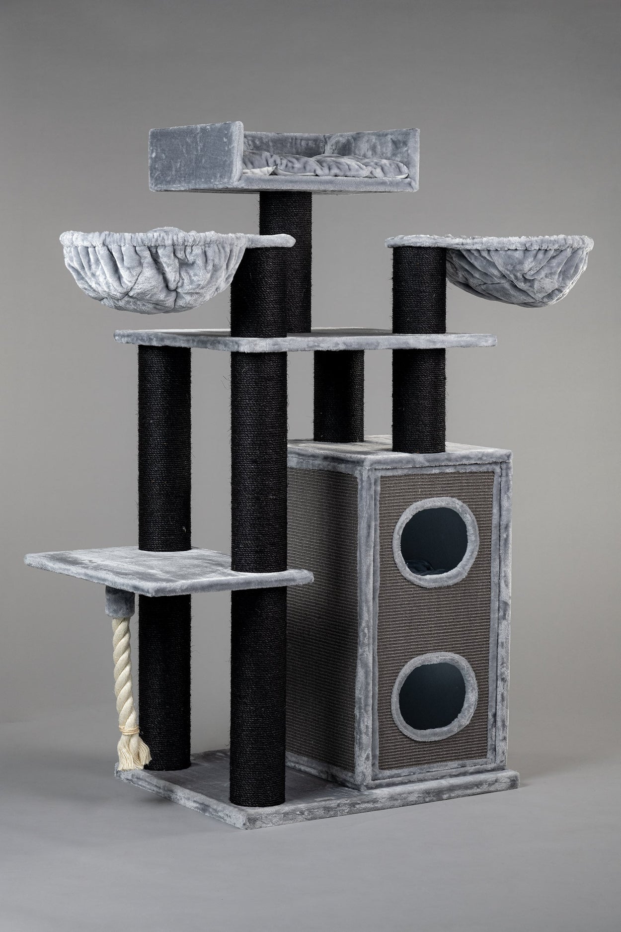 Cat Tree Cat Paradise Blackline (Light Grey)