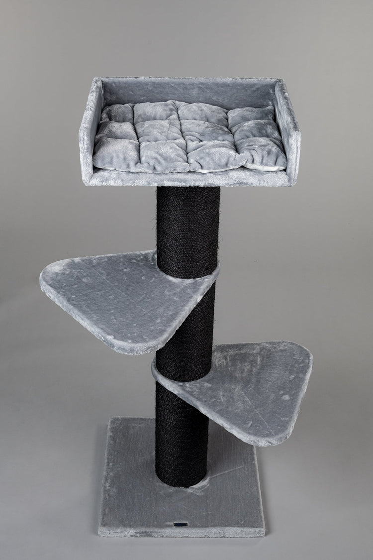 Cat Tree Royalty Blackline (Light Grey)