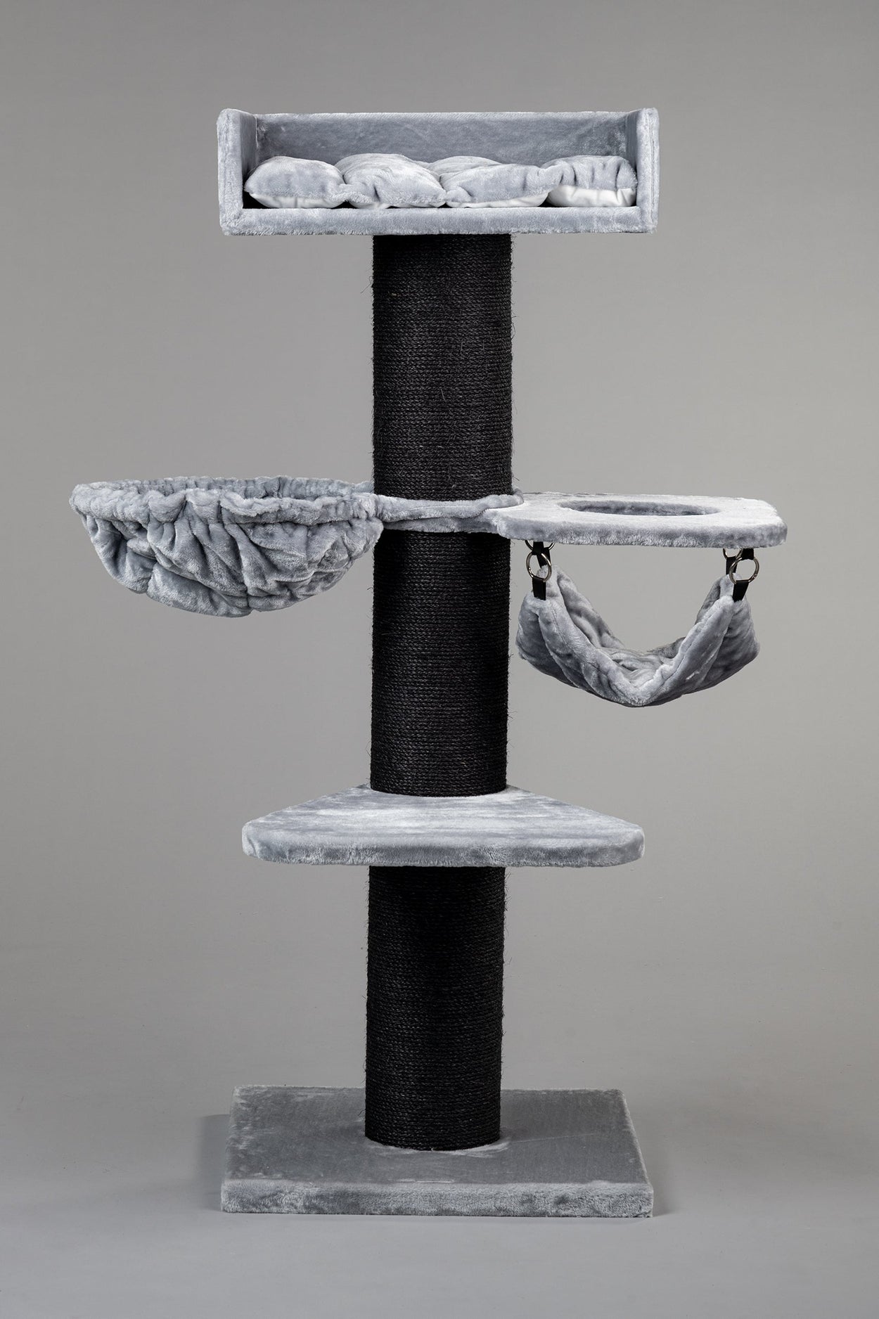 Cat Tree Royalty Blackline Crown Plus (Light Grey)