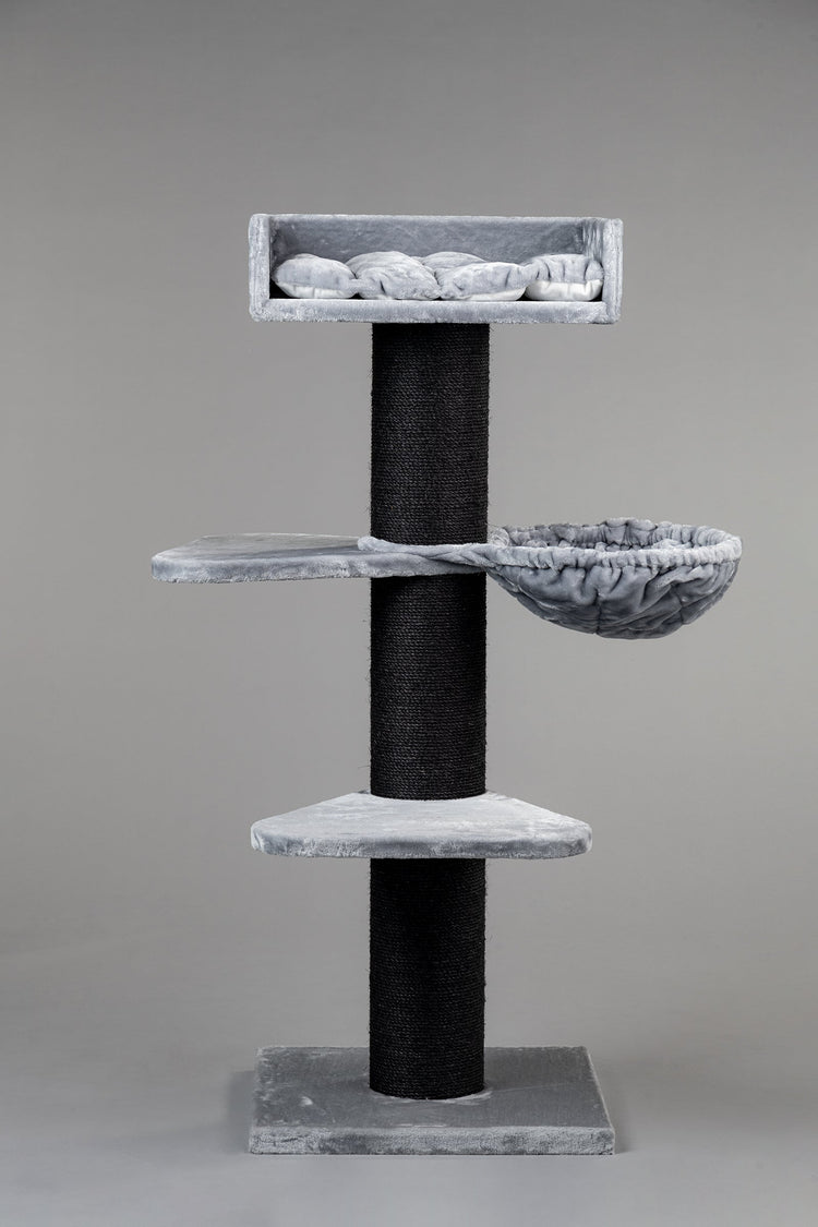 Cat Tree Royalty Blackline Plus (Light Grey)