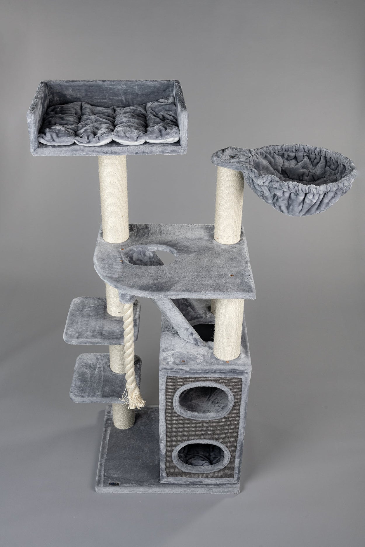 Light grey hot sale cat tree