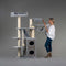 Cat Tree Cat Penthouse Crown (Light Grey)