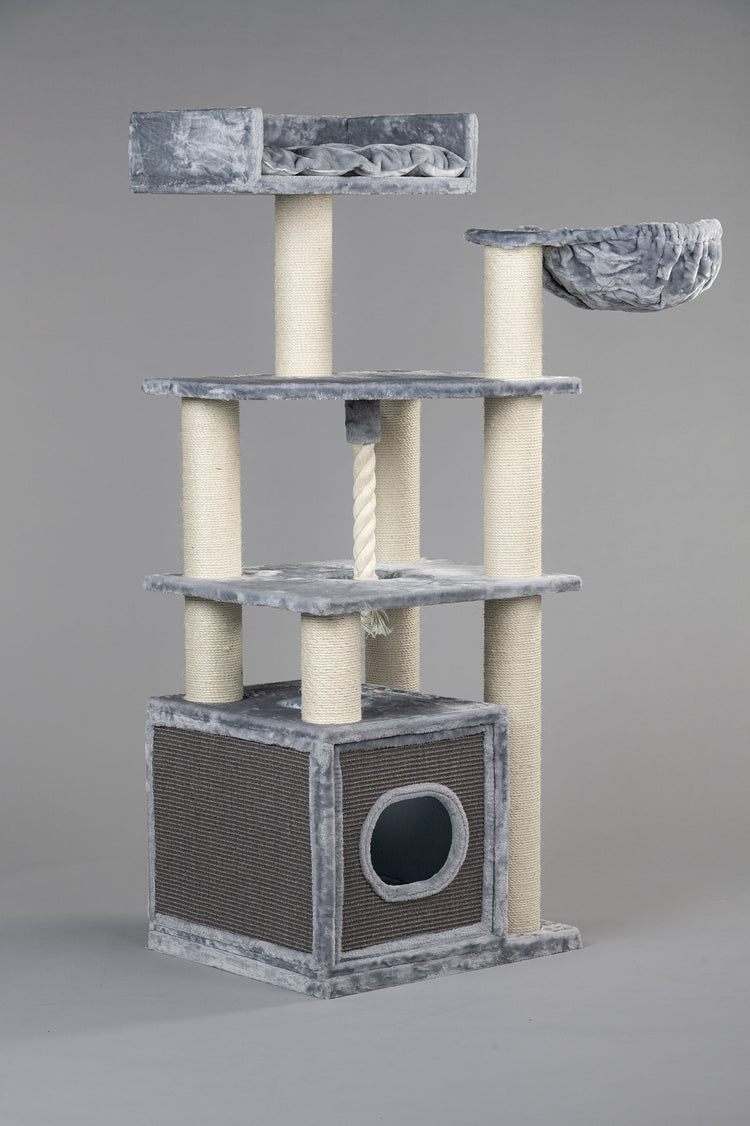 Cat Tree Cat Relax (Light Grey)