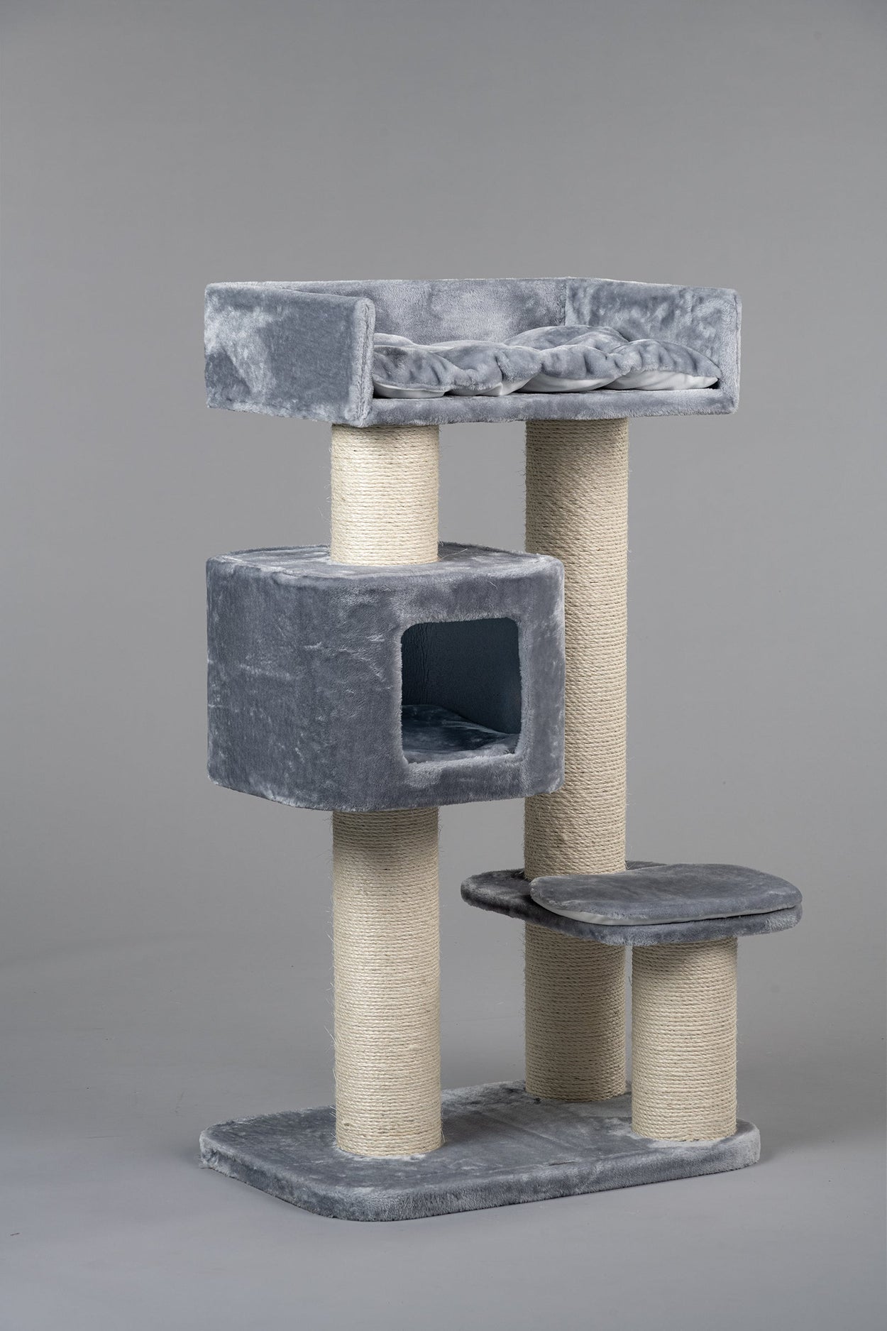 Cat Tree Devon Rex (Light Grey)