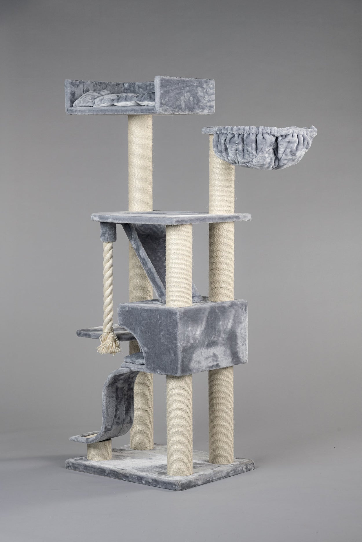 Cat Tree Kilimandjaro de Luxe (Light Grey)