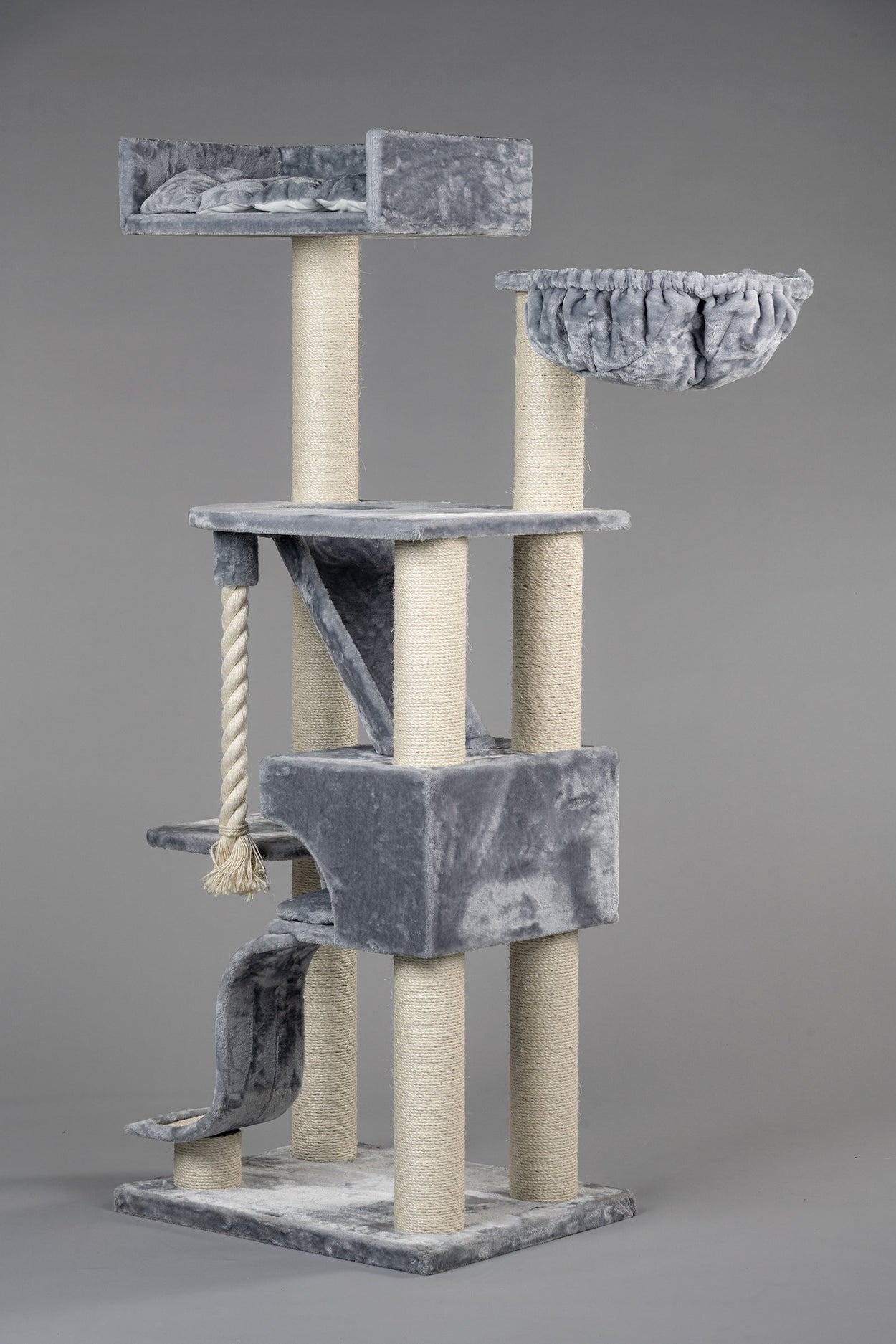 Cat Tree Kilimandjaro de Luxe (Light Grey)