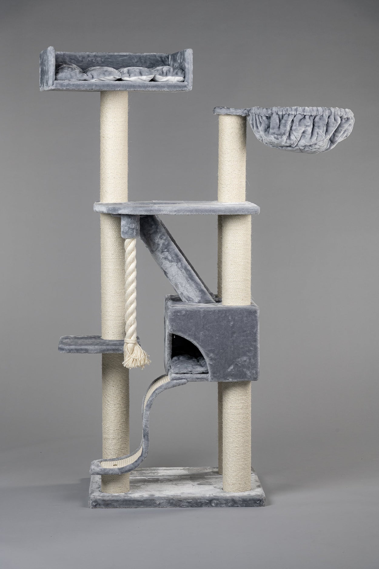 Cat Tree Kilimandjaro de Luxe (Light Grey)