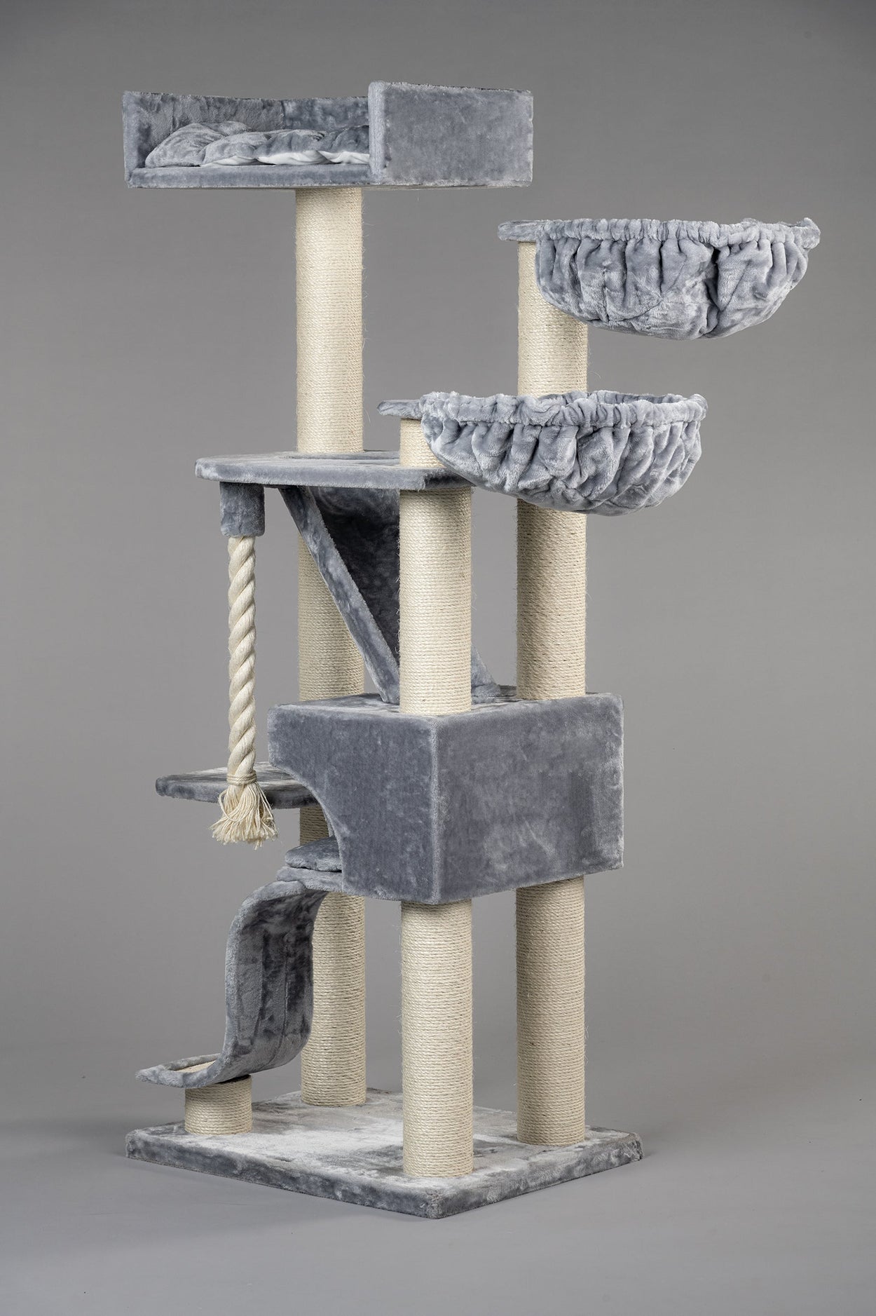 Cat Tree Kilimandjaro de Luxe Plus (Light Grey)
