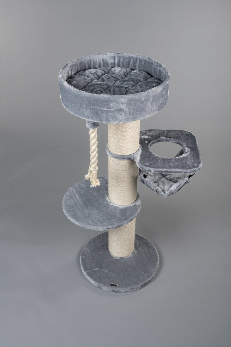 Cat Tree Maine Coon Sleeper Crown (Light Grey)