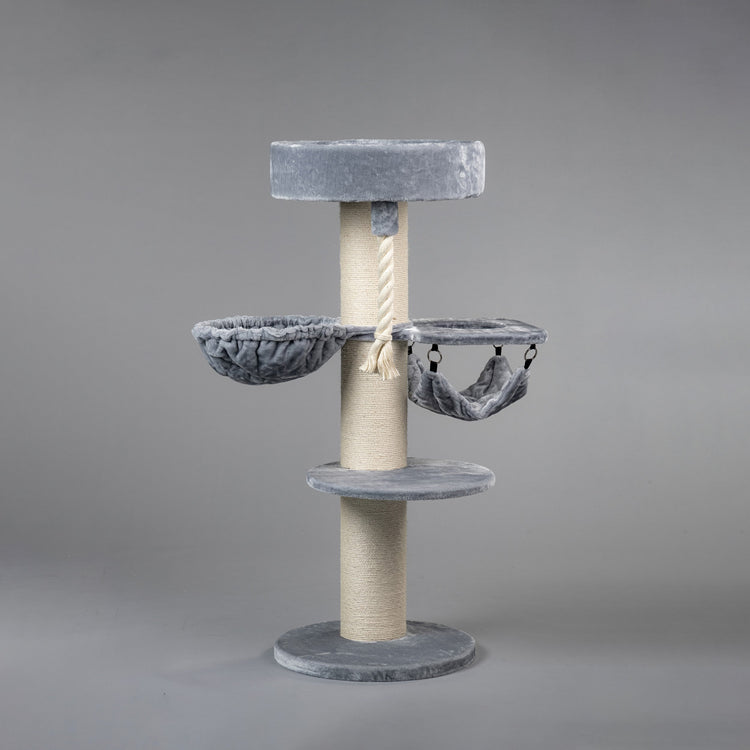 Cat Tree Maine Coon Sleeper Crown Plus (Light Grey)