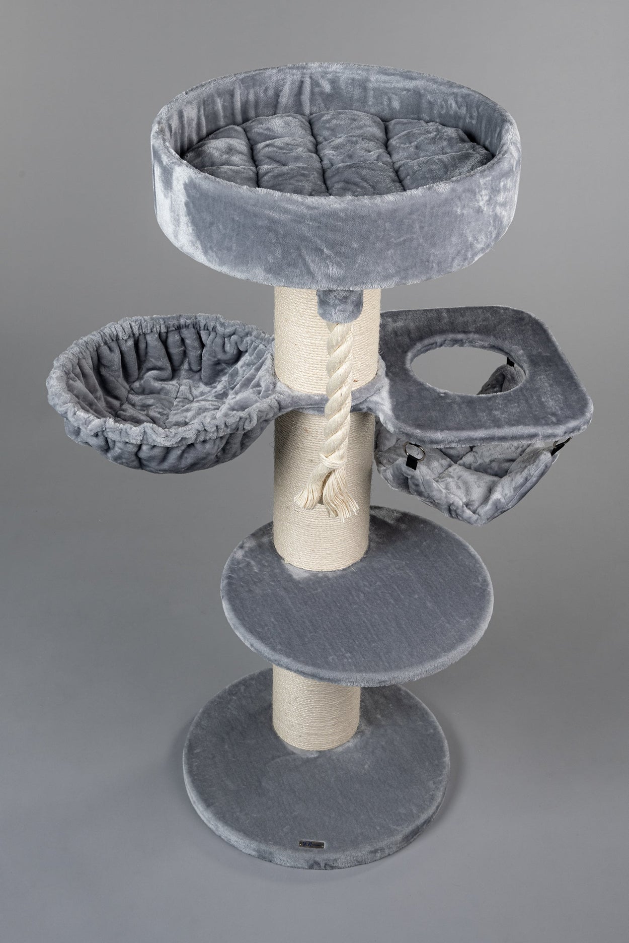 Cat Tree Maine Coon Sleeper Crown Plus (Light Grey)