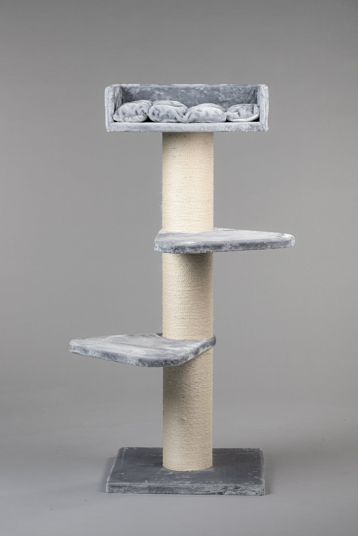 Royalty Light Grey Cat Tree for large cats from RHR Pets