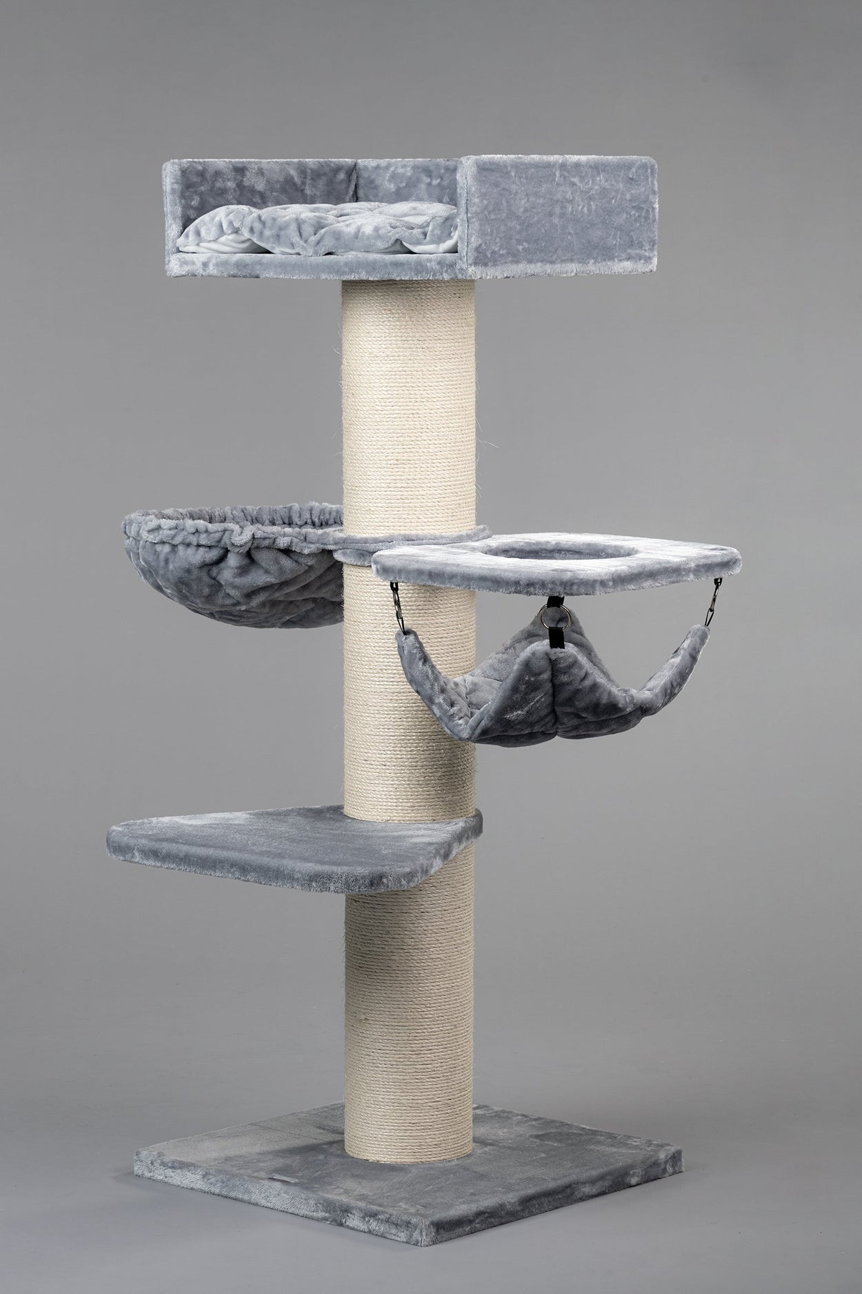 Cat Tree Royalty Crown Plus (Light Grey)