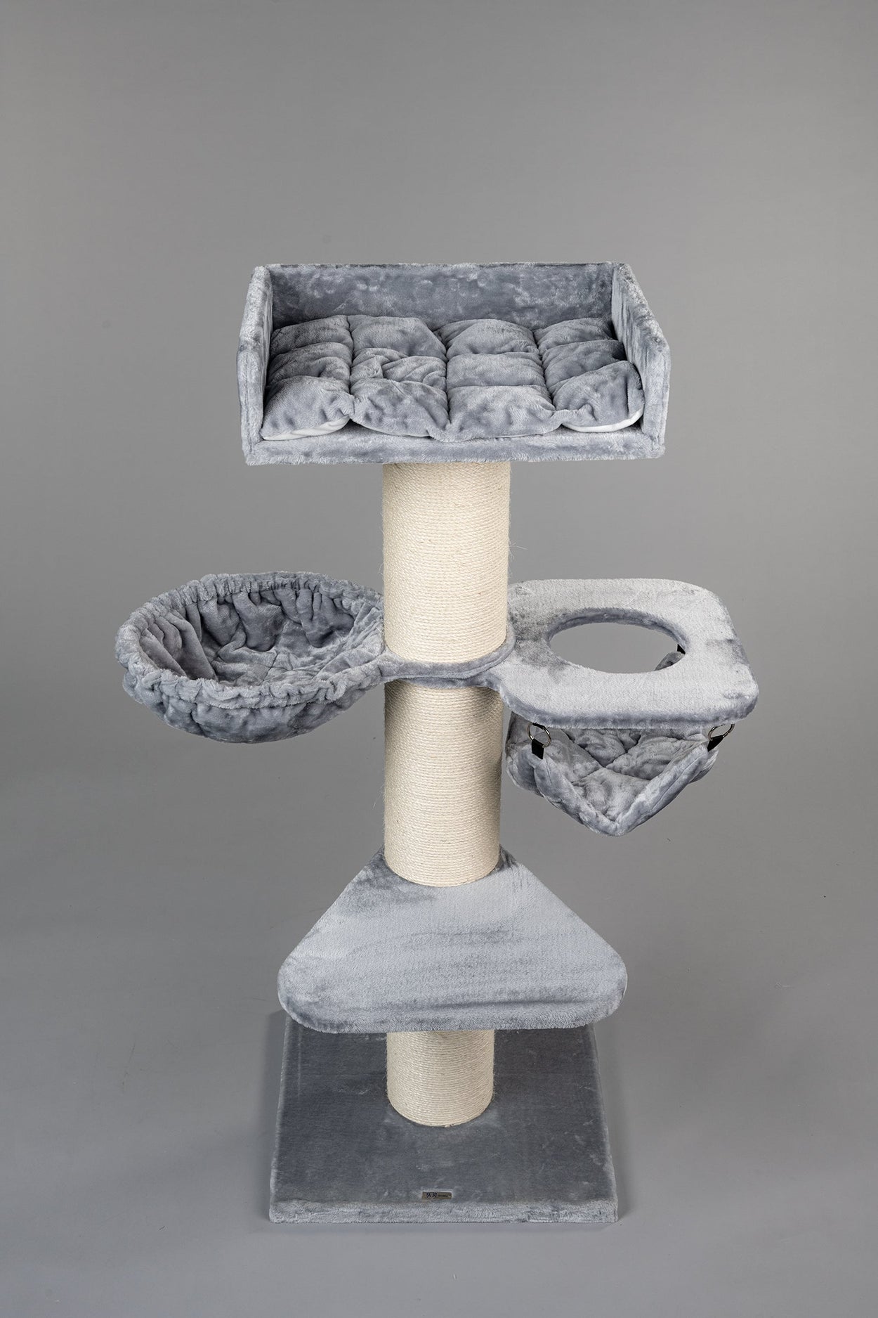 Cat Tree Royalty Crown Plus (Light Grey)